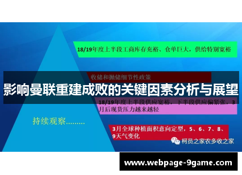 影响曼联重建成败的关键因素分析与展望 影响曼联重建成败的关键因素分析与展望
