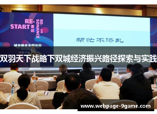 双羽天下战略下双城经济振兴路径探索与实践 双羽天下战略下双城经济振兴路径探索与实践