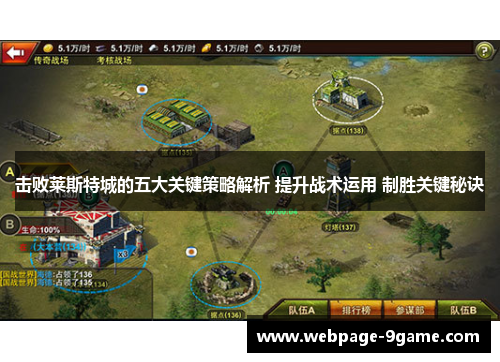 击败莱斯特城的五大关键策略解析 提升战术运用 制胜关键秘诀 击败莱斯特城的五大关键策略解析 提升战术运用 制胜关键秘诀
