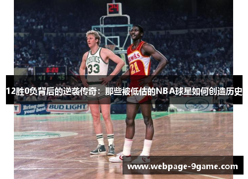 12胜0负背后的逆袭传奇:那些被低估的NBA球星如何创造历史 12胜0负背后的逆袭传奇:那些被低估的NBA球星如何创造历史
